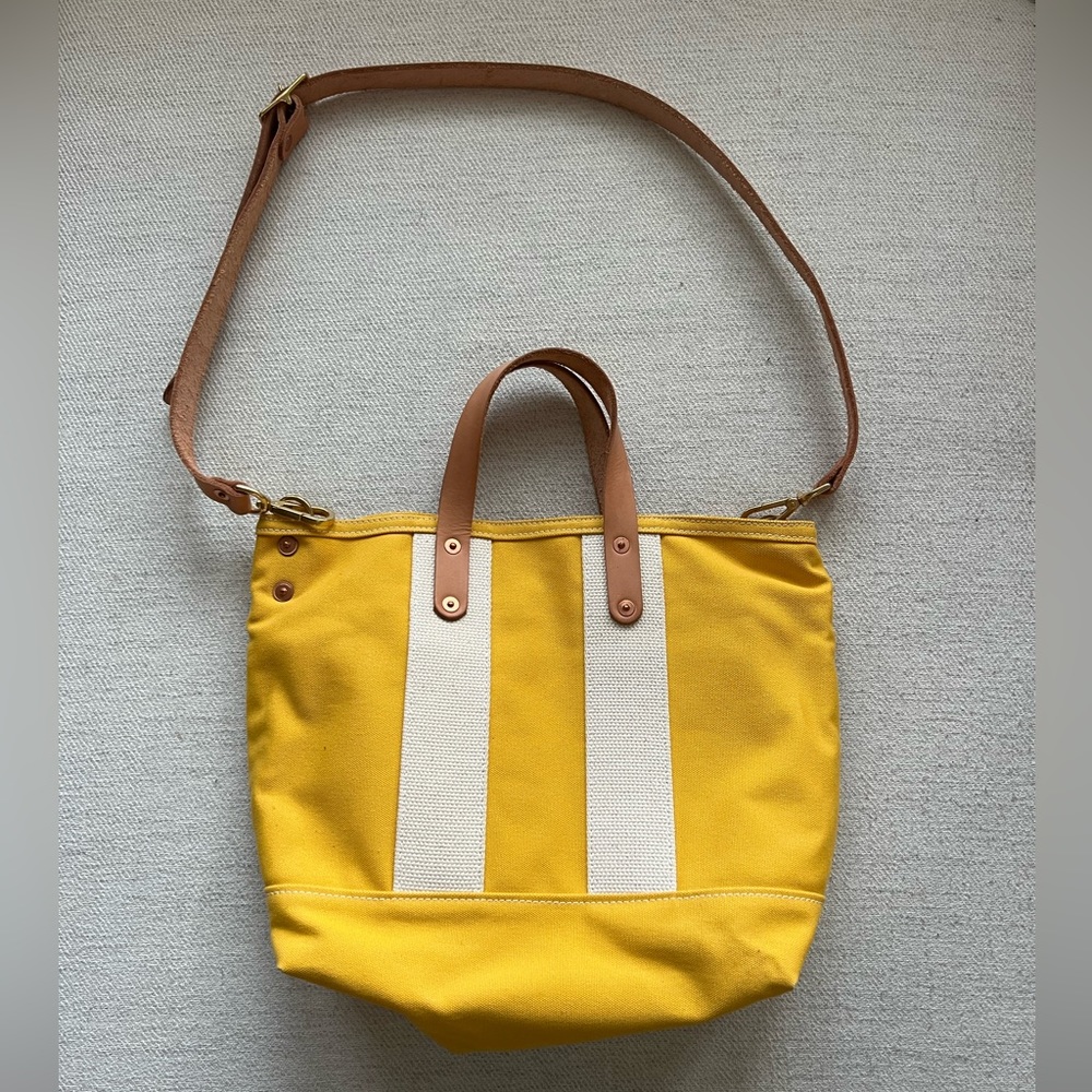 Hand Made Canvas / Leather Bag